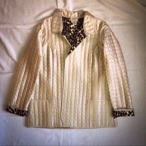 Neiman Marcus Silk Coat